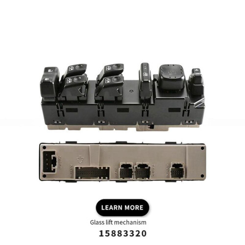 Power Window  and Panel 15883320 for   Silverado  Yukon XL Window Regulator Electric 1