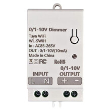 Tuya 0-10V Dimregelaar, Tuya WiFi Dimregelaar, Slimme DIY Stroomonderbrekerrelais voor Thuis