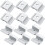 12pcs Solar Panel Mid Clamps Photovoltaic Panel Bracket PV Panel Mid Clamp Aluminum Solar Clips for Fixed 35-50mm Framed 1