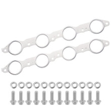 Für LS MLS LS1 4.8 5.3 5.7 6.0 6.2L Abgaskrümmerdichtung mit Schraubensatz 6506775AA,6507423AA,6507938AA,12617944