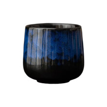 Japanese Ceramic Coffee Mug - Retro Kiln Glaze Tea Cup for Home & Work, Drinkware for Milk & Water A