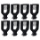 8pcs Filament Cutter Kit for Flashforge Creator 5 Creator 5 Pro Filament Cutter Blade  3d Printer Parts 2