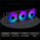 120mm PC Case Fan PWM  Bearing Silent ARGB Water Cooler Magic Cableless Cooling Ventilator 3