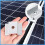 12pcs Solar Panel Mid Clamps Photovoltaic Panel Bracket PV Panel Mid Clamp Aluminum Solar Clips for Fixed 35-50mm Framed 5