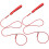 2pcs 1.8M Small Dog Slip Lead for Training, Adjustable and Comfortable for All Breeds A 1