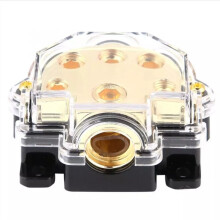 Car Audio Amplifier Ground Distribution Terminal for Vehicle Amplifier DSP Modification 1 in 5 Way Distributor Block