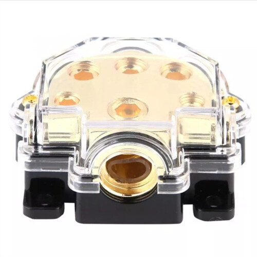 Car Audio Amplifier Ground Distribution Terminal for Vehicle Amplifier DSP Modification 1 in 5 Way Distributor Block