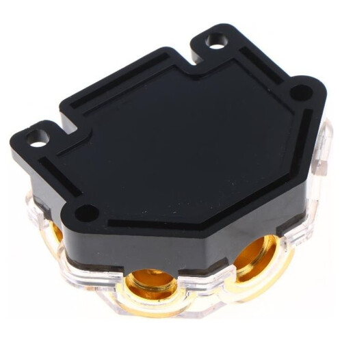 Car Audio Amplifier Ground Distribution Terminal for Vehicle Amplifier DSP Modification 1 in 5 Way Distributor Block 1