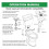 Kit de Reparo para Vaso Sanitário de 3 Polegadas American Standard  4 AS738756-0070A - Conjunto de Junta e Parafusos para Fixação Do Tanque À 5