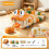 RC Magnetic Eating Snake Remote Control Car Toy Animal Greedy Bean Devouring Car Interactive Educational Gift B 7