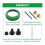 Kit de Reparo para Vaso Sanitário de 3 Polegadas American Standard  4 AS738756-0070A - Conjunto de Junta e Parafusos para Fixação Do Tanque À 3
