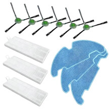 Vervangingsonderdelen voor M330 Pro/M310/M320: Zijborstels, HEPA-Filters, Dweilpads, Reinigingsgereedschap voor Onderhoud