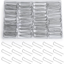 1set/200Pack Floral M-Pins (Approx. 1.57 Inches) - Greenery & Floral Securing Pins for Wreaths Making
