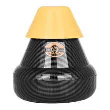 M MBAT ND323 French Horn Mute Carbon Fiber Texture Mute Wind Instrument Accessories for Student Player Rehearsal Performance