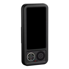 Waterproof Speaker for Bathroom RGB Light HD Touch Screen 360 Rotation Mobile Phone Box with Stereo Sound