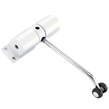 Automatic Door Closer Metal Adjustable Heavy Duty Safety Spring Silence Convert Hinged Door Interior Self-Closing