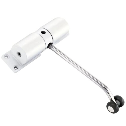 Automatic Door Closer Metal Adjustable Heavy Duty Safety Spring Silence Convert Hinged Door Interior Self-Closing