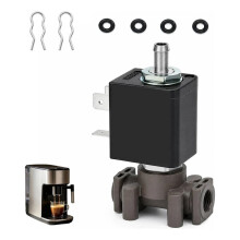Kit D'Électrovanne 3 Voies pour Machine à Café, Remplace la Pièce 421945024531 pour Machines à Expresso pour , Saeco et pour Gaggia.