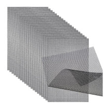 20PCS Flower Pot Hole Mesh Pad Drainage Screen, Reusable Bonsai Mesh for Planter Soil Control
