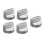5 Pcs Metal W11239985 for  Stove Knobs Replacements Gas Range Burner Control Knobs with Models WFG525S0HD0 6