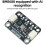 2PCS BME688 Temperature Humidity Pressure Air Quality Sensor Module STEMMA QT Qwiic Interface for Environment Monitor 5