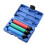 Lug Nut Socket Set, 3pc 1/2" Drive Extra Long Thin Wall Impact Sockets, 6" Wheel Nut Removal Tool 6