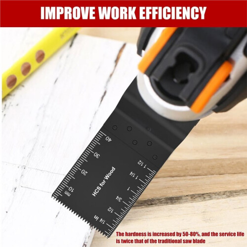 10Pcs Oscillating Saw Blade Multi Tools Blades Multi-Function Renovator Cutter Blade for Wood Metal Fast Cutting Blade 1