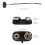 9V Battery Connector,50 PCS T-Type 9 Volt Buckle Connector Hard Plastic Shell Used in Student Experiment 6