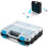 Parts Organizer Box, Tool Storage Organizer for Screws, Double-Sided, 34 Compartment (17+17), for Workshop and Garage 2