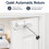 Automatic Door Closer Metal Adjustable Heavy Duty Safety Spring Silence Convert Hinged Door Interior Self-Closing 6