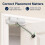 Automatic Door Closer Metal Adjustable Heavy Duty Safety Spring Silence Convert Hinged Door Interior Self-Closing 5
