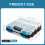 Parts Organizer Box, Tool Storage Organizer for Screws, Double-Sided, 34 Compartment (17+17), for Workshop and Garage 9