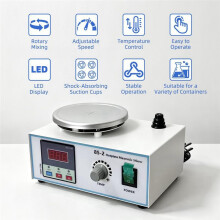 Magnetic Stirrer with Hot Plate Digital Display Heating Mixer,300-2600RPM Timing Lab Liquid Stirrer EU Plug