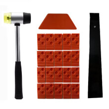 23PCS Laminate Wood Flooring Installation Kit Including Pull Bar Tapping Block,Spacers and Hammer Floor Install Tool