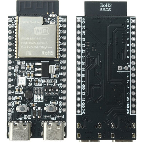 ESPC6-32-N4 Development Board ESP32-C6 MCU Core Board WiFi  CH343 Driver for Embedded IoT Development 2
