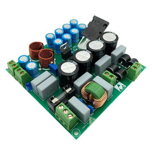 1-10A High-Current Regulated Power Supply Board: Low Noise, High Stability, Low Internal Resistance 1