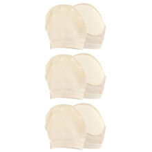 3pairs 5-Hole Forefoot Pads for Dance, Ballet & Yoga - Anti-Friction Cushion Inserts for Pain Relief & Comfort( M:37-38)