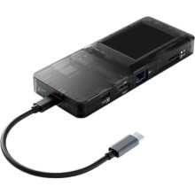 H1 Docking Station Network Port Visual Docking Station Streamdeck Macropad Keypad Stream Desk Deck Dock, Laptop HUB, 1PC