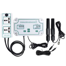 3-in-1 PH, EC, Temperature Water Quality Monitor, Continuous Online Tester for Hydroponics, Pools, Labs US Plug