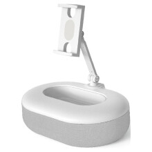 Adjustable Phone Pillow Stand for Bedside Table Desk Lazy Bracket Holder Support for I Pad Tablet Watching Movie Grey