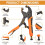 60 Packs Heavy Duty Snap Fastener Tool Kit Adjustable Snap Setter Installation Tool Kit for Boat Covers Snaps,Sewing 2