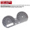 Motorcycle Speed Dial Instrument Panel Speedometer /H Gauge Face Sticker for  Glide  Glide 14-18 Silver 4