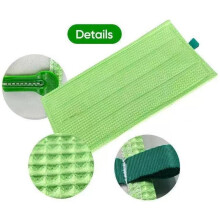 Lot de 6 Lingettes de Balai en Microfibre pour Aspirateur pour MF600, SP600, SPB100 et SP7 (Compatibles Sols Durs), Lavables et Réutilisables.