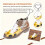 2pcs Boot Stretchers for Cowboy Boots, Adjustable Width High Instep Shoe Expander Trees for Thick Wide Feet 6