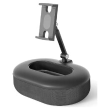 Adjustable Phone Pillow Stand for Bedside Table Desk Lazy Bracket Holder Support for I Pad Tablet Watching Movie Black