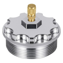 Fuel Filter Cap with Fuel Pressure Port for 6.0L Powerstroke 2003-2007 F250 F350 F450 F550 E-Series Excursion