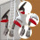 Ladder Rung Lock Extension Hardware Spring Clip Stabilizer, Reinforced Locking System, Left & Right 4.5cm 4