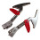 Ladder Rung Lock Extension Hardware Spring Clip Stabilizer, Reinforced Locking System, Left & Right 4.5cm 6