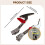 Ladder Rung Lock Extension Hardware Spring Clip Stabilizer, Reinforced Locking System, Left & Right 4.5cm 7