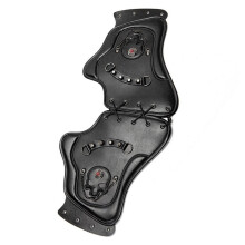 Motorrad-Isolierplatte, Universalmodell, Motorradauspuff, Seitensattel, Verbrühungsschutz, Modifikation, Schwarz